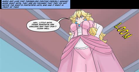 giantess peach|Giantess Princess Peach by Mister.